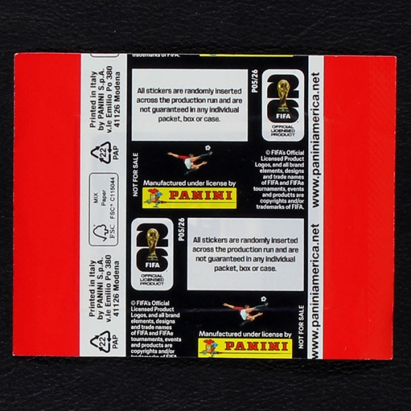 World Cup 2026 Panini Sticker Tüte - Promo US