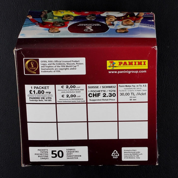 Qatar 2022 Panini Trading Cards Box