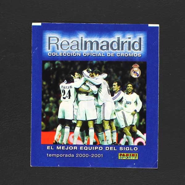 Real Madrid 2000-2001 Panini Sticker Tüte