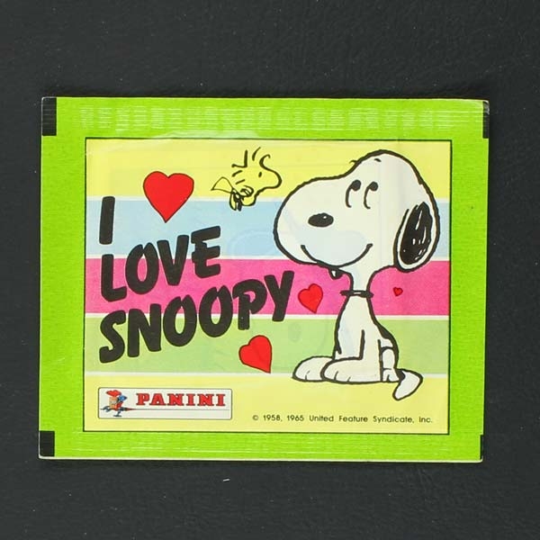 Snoopy Panini sticker bag