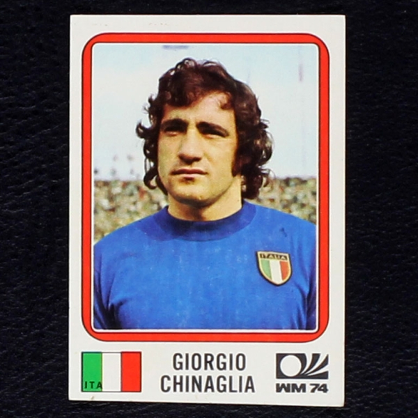 Giorgio Chinaglia Sticker No. 303 Panini - München 74