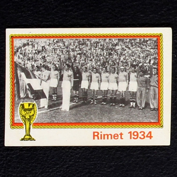 Rimet 1934 Sticker No. 20 Panini - München 74