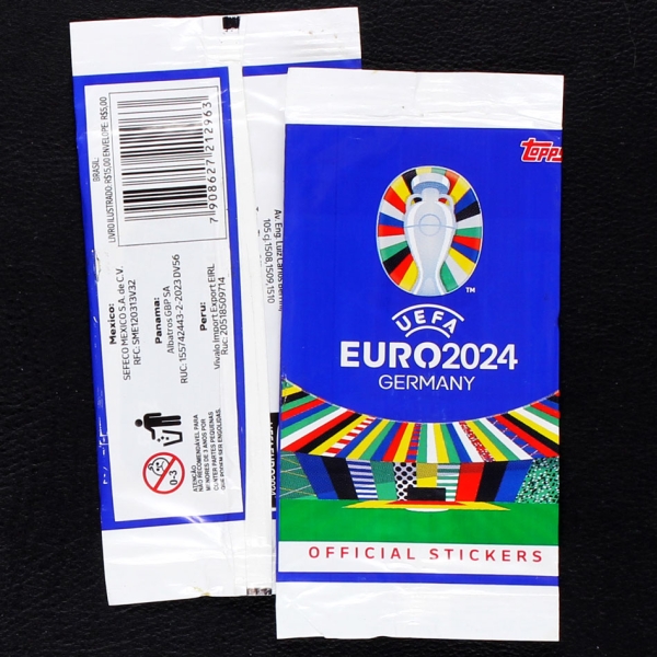 Euro 2024 Topps Sticker Tüte - Südamerika Version