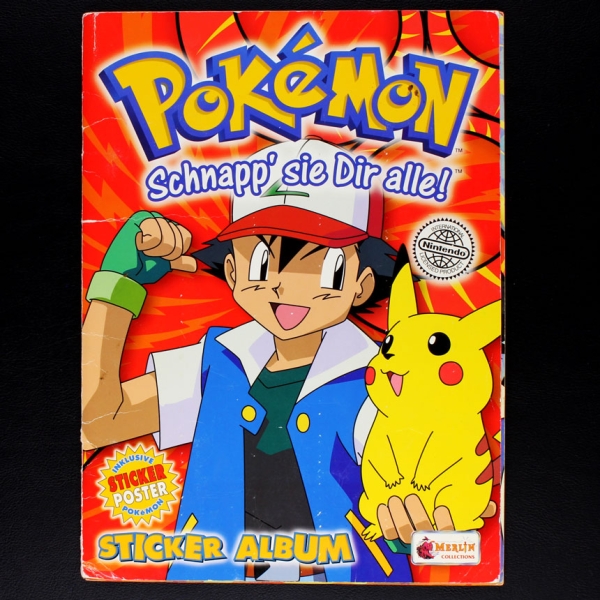 Pokemon Merlin Sticker Album