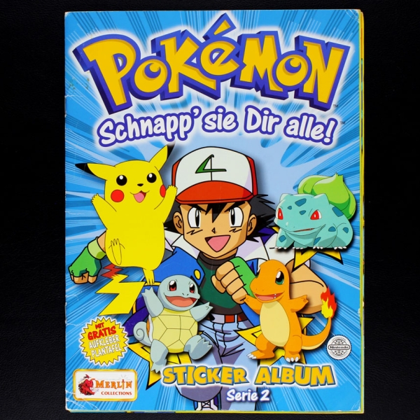 Pokemon Merlin Sticker Album
