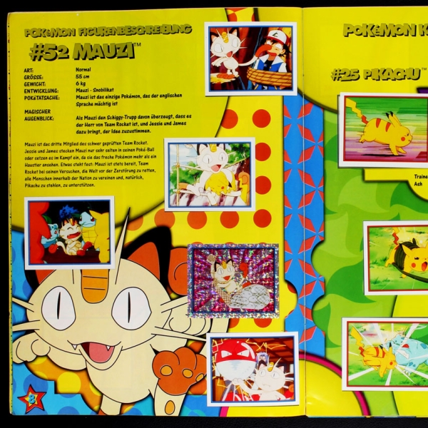 Pokemon Merlin sticker album complete - w.P.