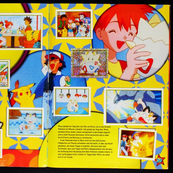 Pokemon Merlin sticker album complete - w.P.