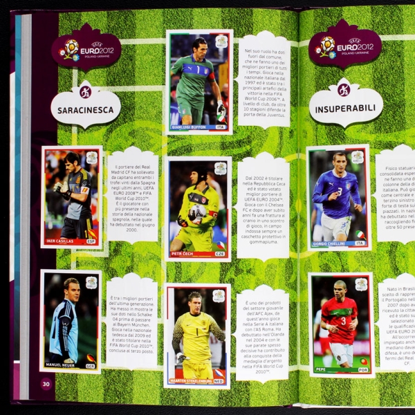 Euro 2012 Panini Album komplett - Event kick off