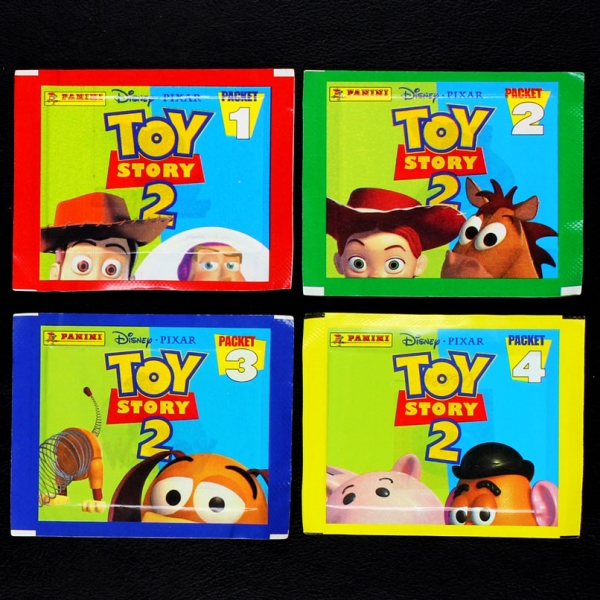 Toy Story 2 Panini Sticker Tüte - McDonalds 4x