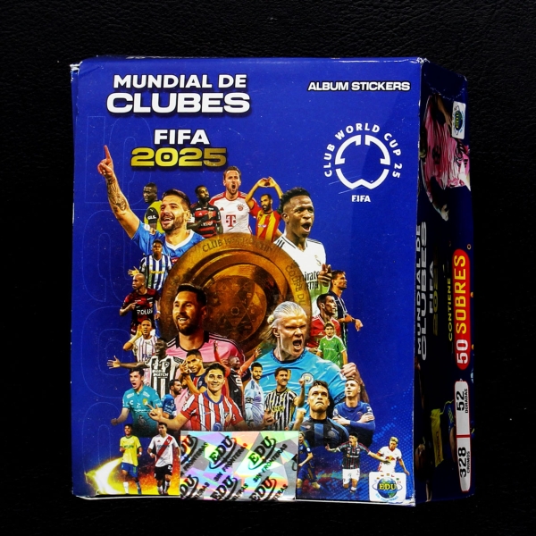 Mundial de Clubes FIFA 2025 EDU box with 50 sticker bags