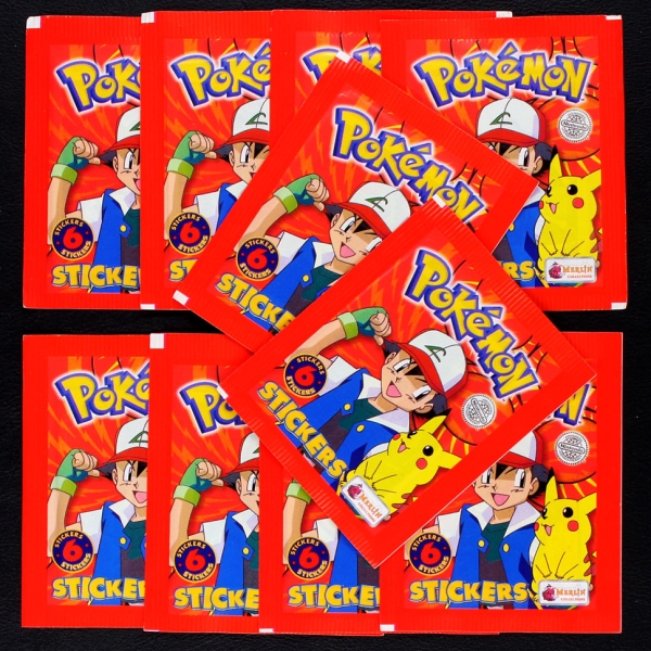 Pokemon Merlin Sticker Tüten