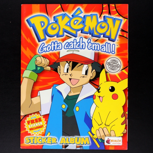 Pokemon Merlin Sticker Album