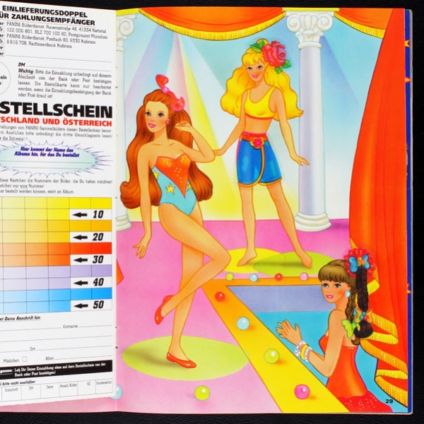 Barbie Style Panini Sticker Album komplett