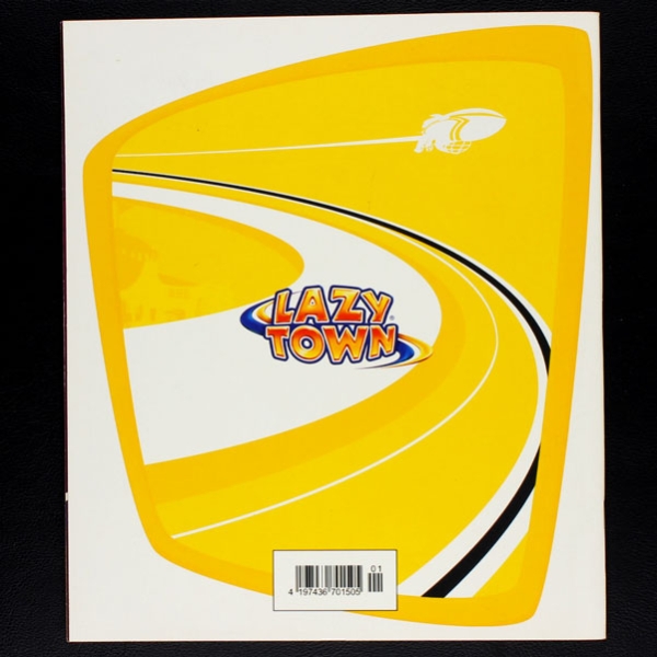Lazy Town Panini Sticker Album komplett