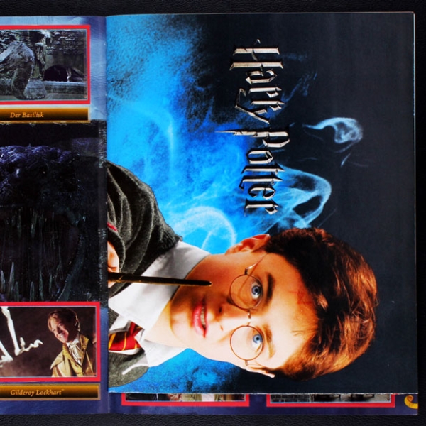 Harry Potter magische Welt Panini Sticker Album komplett