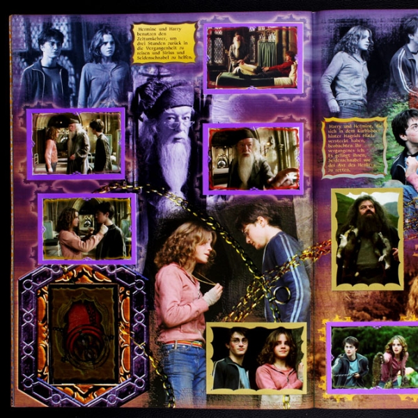 Harry Potter Askaban Panini Sticker Album komplett