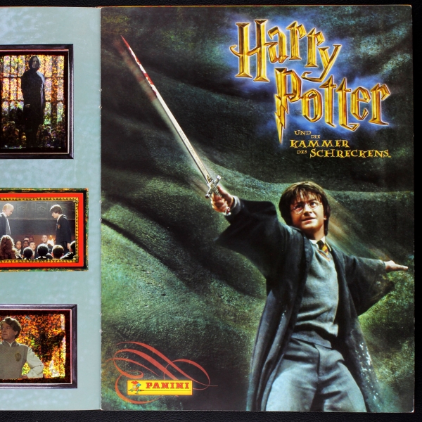 Harry Potter Kammer Panini Sticker Album komplett
