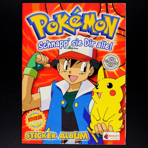 Pokemo Merlin Sticker Album