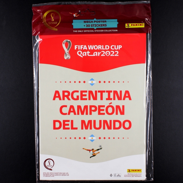 Argentina Campeon del Mundo 2022 Panini Sticker Album