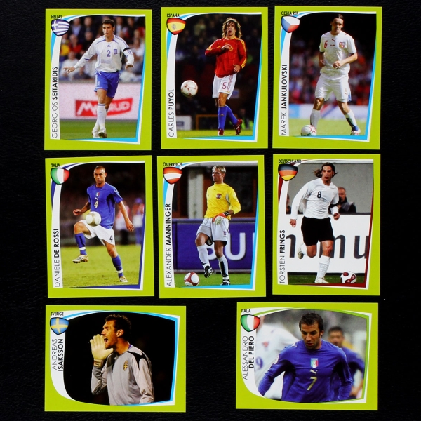 Road to Euro 2008 Panini Sticker Tüte - blaue McDonalds Version