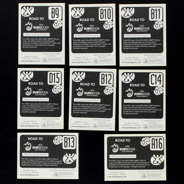 Road to Euro 2008 Panini Sticker Tüte - blaue McDonalds Version