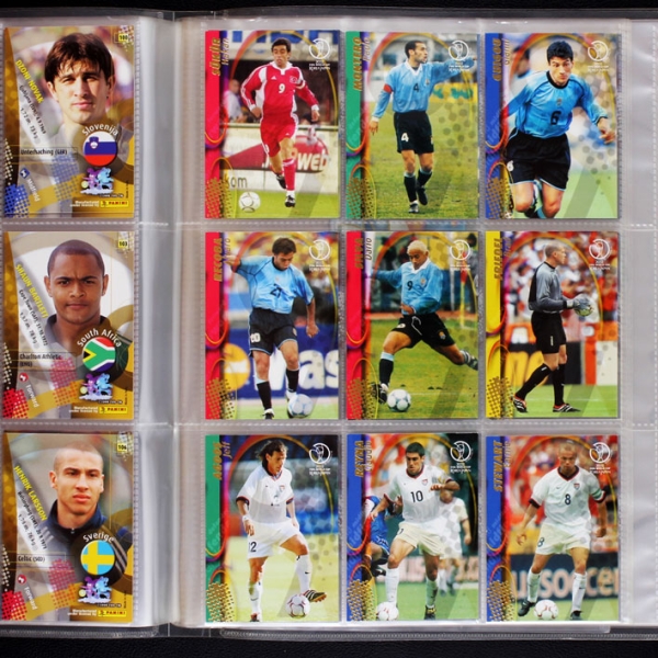Korea Japan 2002 Panini Trading Cards komplett