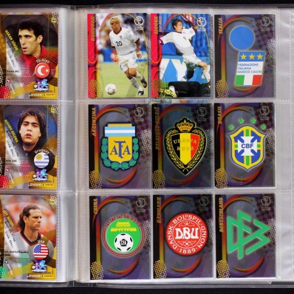 Korea Japan 2002 Panini Trading Cards komplett