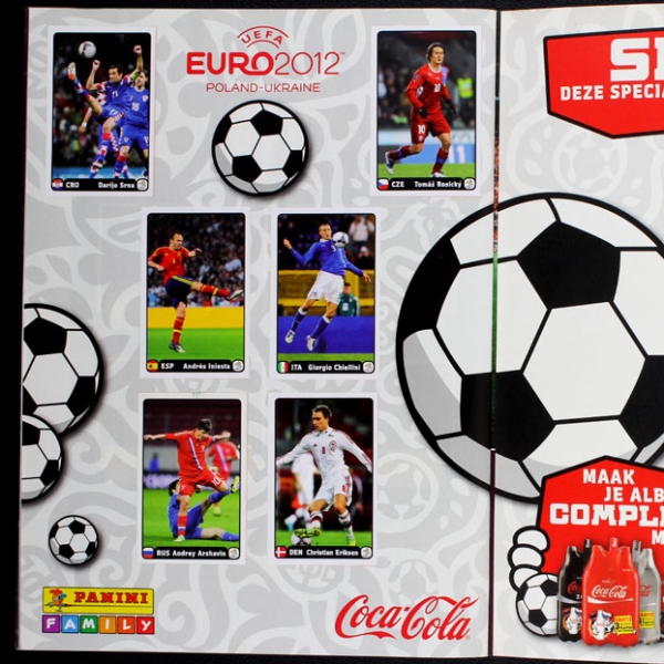 Het Toernooi 2012 Panini Sticker Album komplett