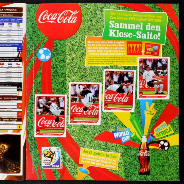 South Africa 2010 Panini Sticker Album komplett
