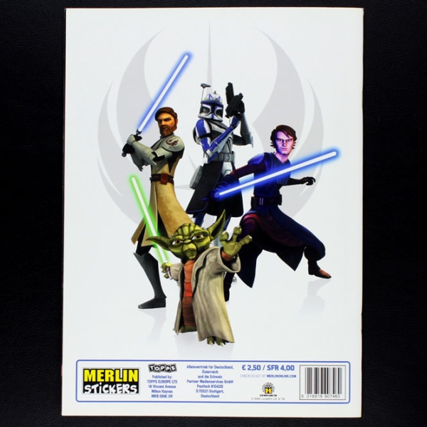 Star Wars Clone Merlin Sticker Album komplett
