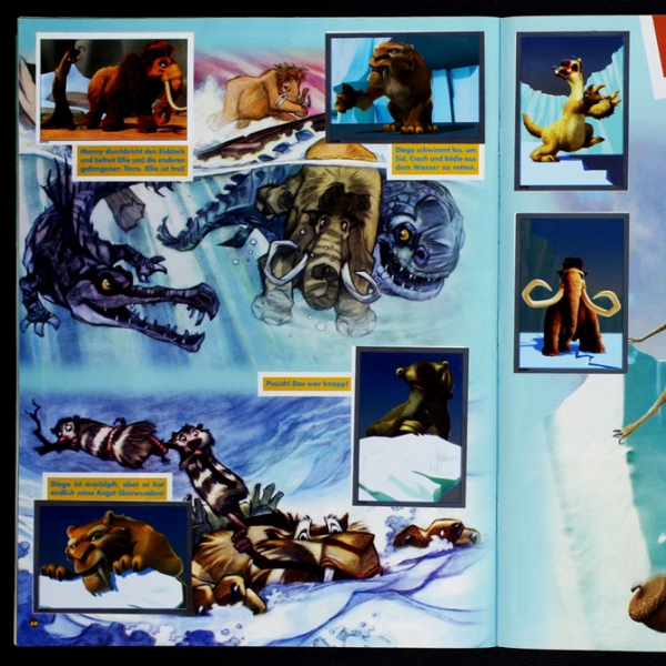 Ice Age 2 Panini Sticker Album komplett