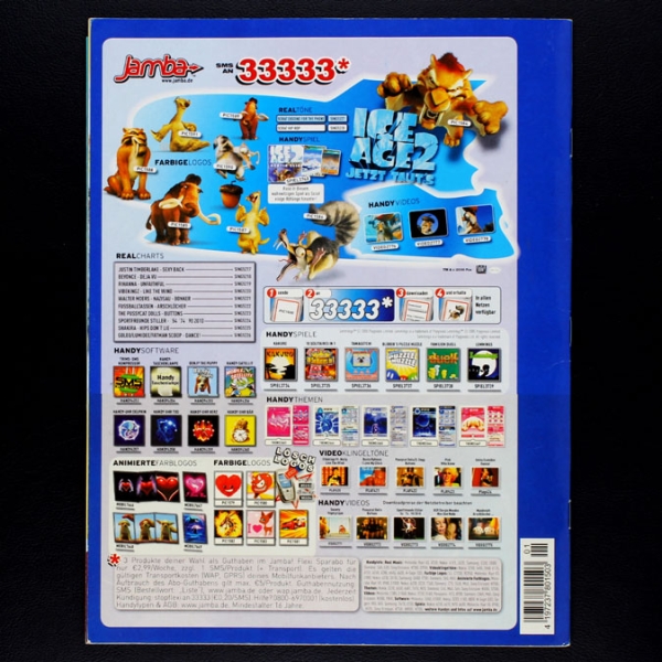 Ice Age 2 Panini Sticker Album komplett