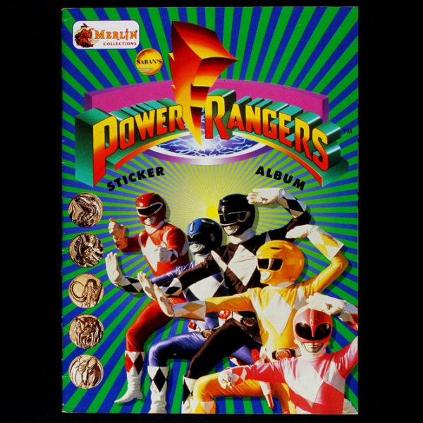 Power Ranger Merlin Sticker Album
