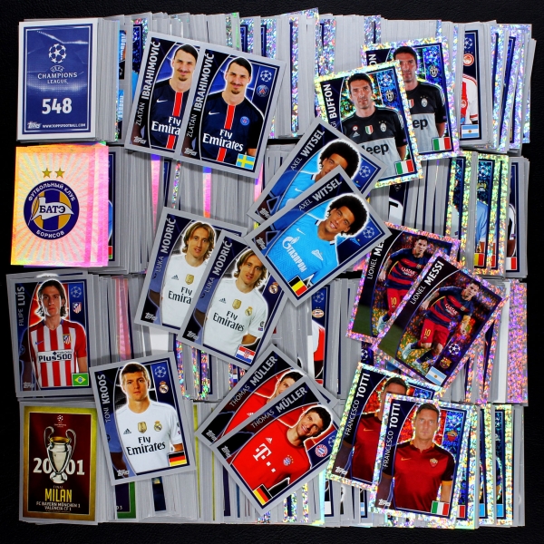 Champions League 2015 Topps Sticker
