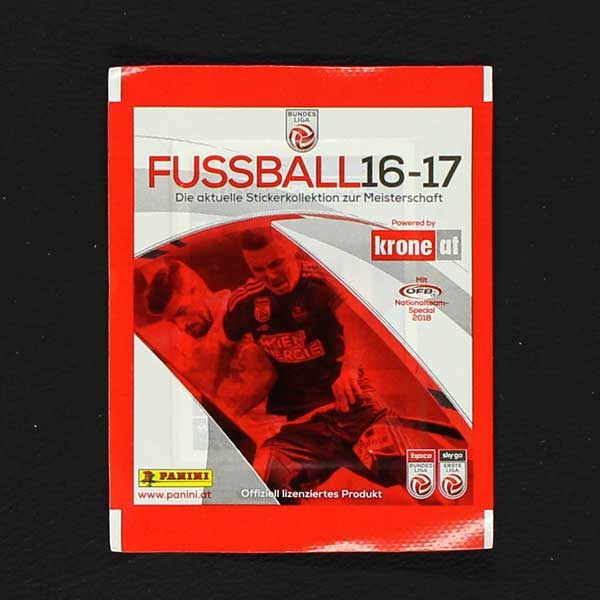 Football 2016-2017 Panini Austria sticker bag