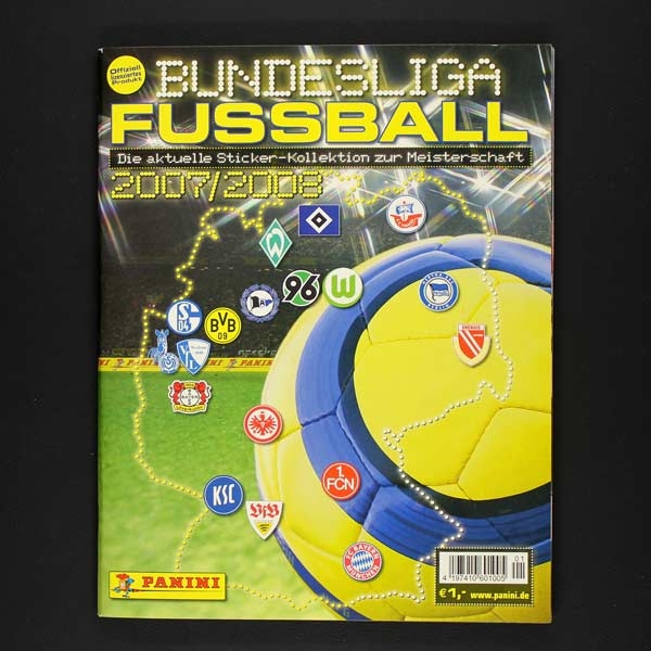 Fußball 2007-2008 Panini Sticker Album komplett