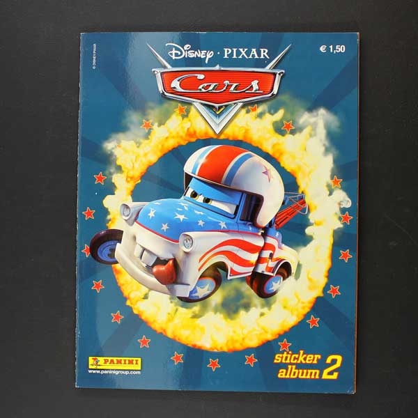 Cars 2 Panini Sticker Album- Sticker-Worldwide