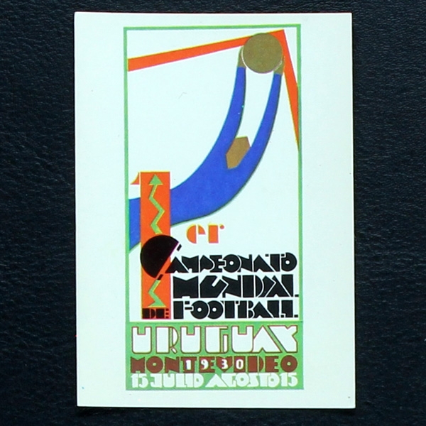 Poster Uruguay Sticker No. 15 Panini - München 74