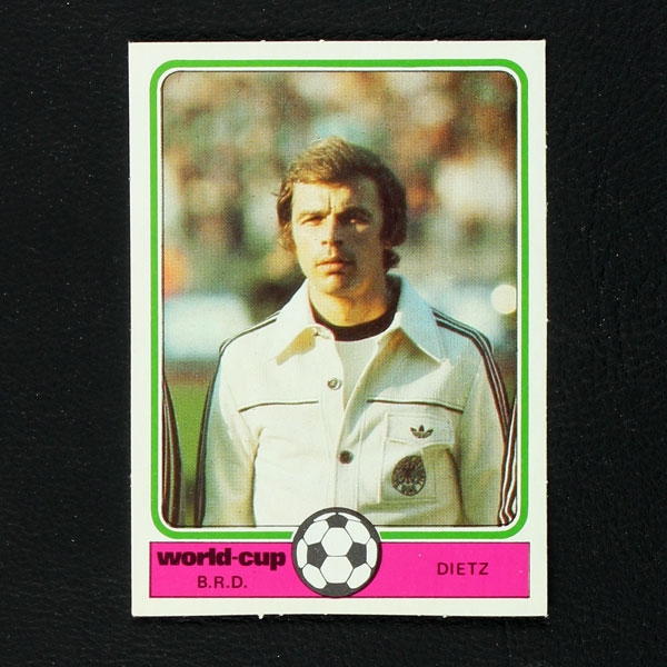 Bernard Dietz Monty Sticker Europa 80