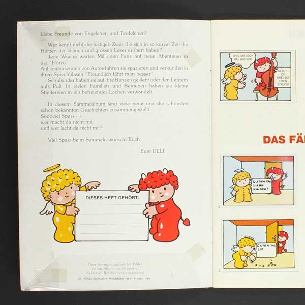 Engelchen und Teufelchen von Ulli Sticker Album