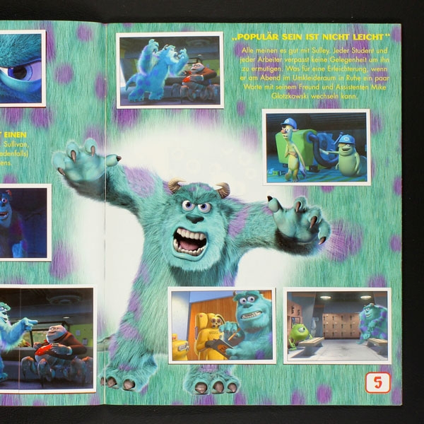 Monster AG Panini Sticker Album komplett