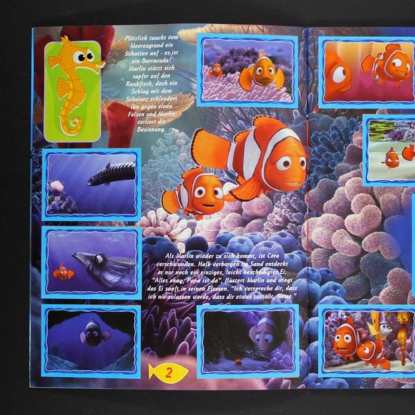 Panini Album Findet Nemo Sticker 