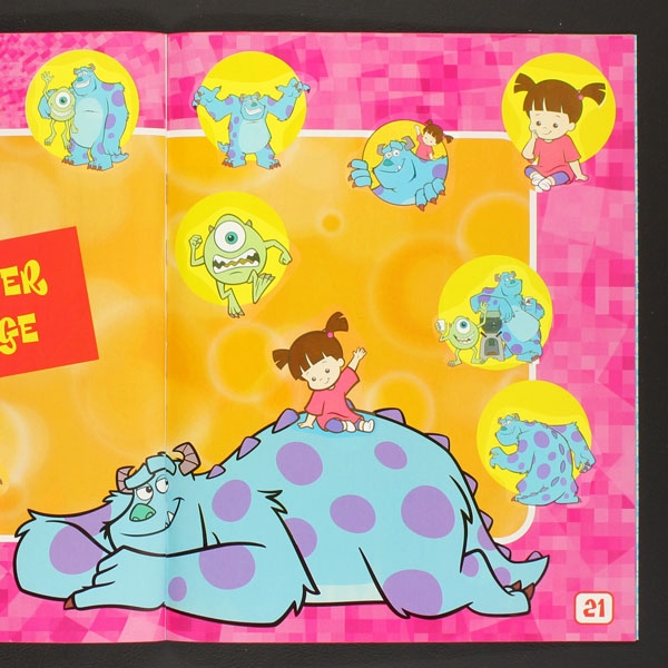Monster AG Panini Sticker Album komplett