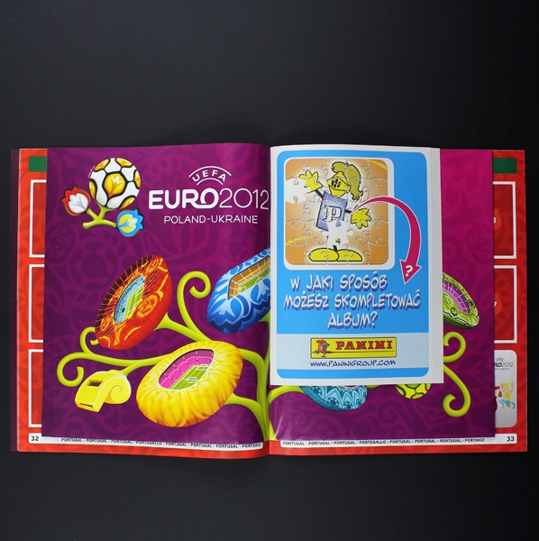 Euro 2012 Poland Ukraine Panini Album