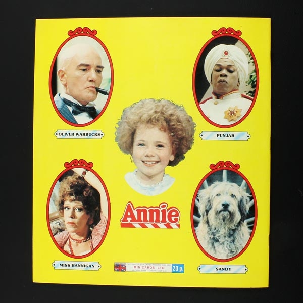 Annie Panini Sticker Album