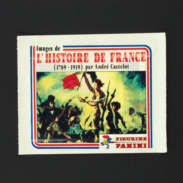 L Histoire de France Panini sticker bag