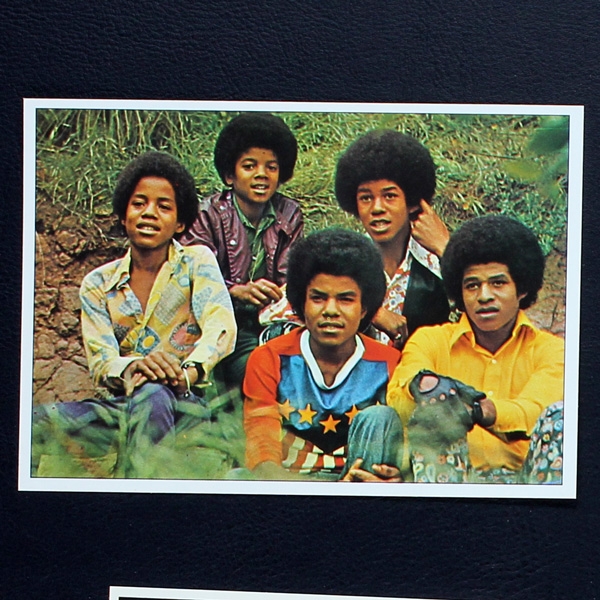 Jackson Five Panini Sticker No. 79 - Pop Stars