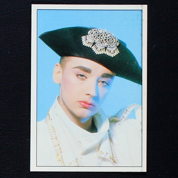 Boy George Panini Sticker No. 24 - Smash Hits 87