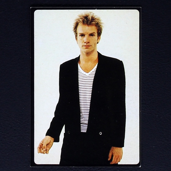 Sting Panini Sticker No. 75 - Smash Hits 84