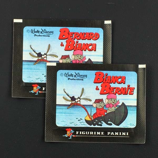 Bernard und Bianca Panini sticker bag